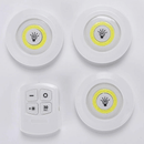 Set 3 Luces LED Inalambricas Con Control Remoto